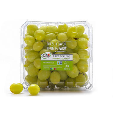 Green Seedless Grapes (1 LB)