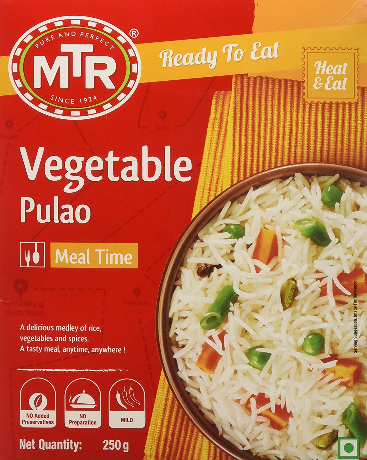 Mtr Vegetable Pulao 300 Gm