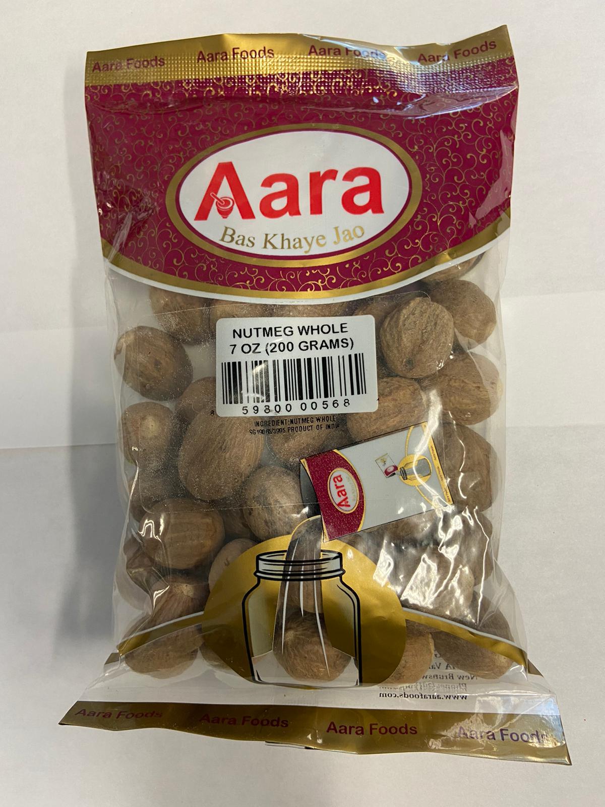 Aara nutmeg whole 7 oz