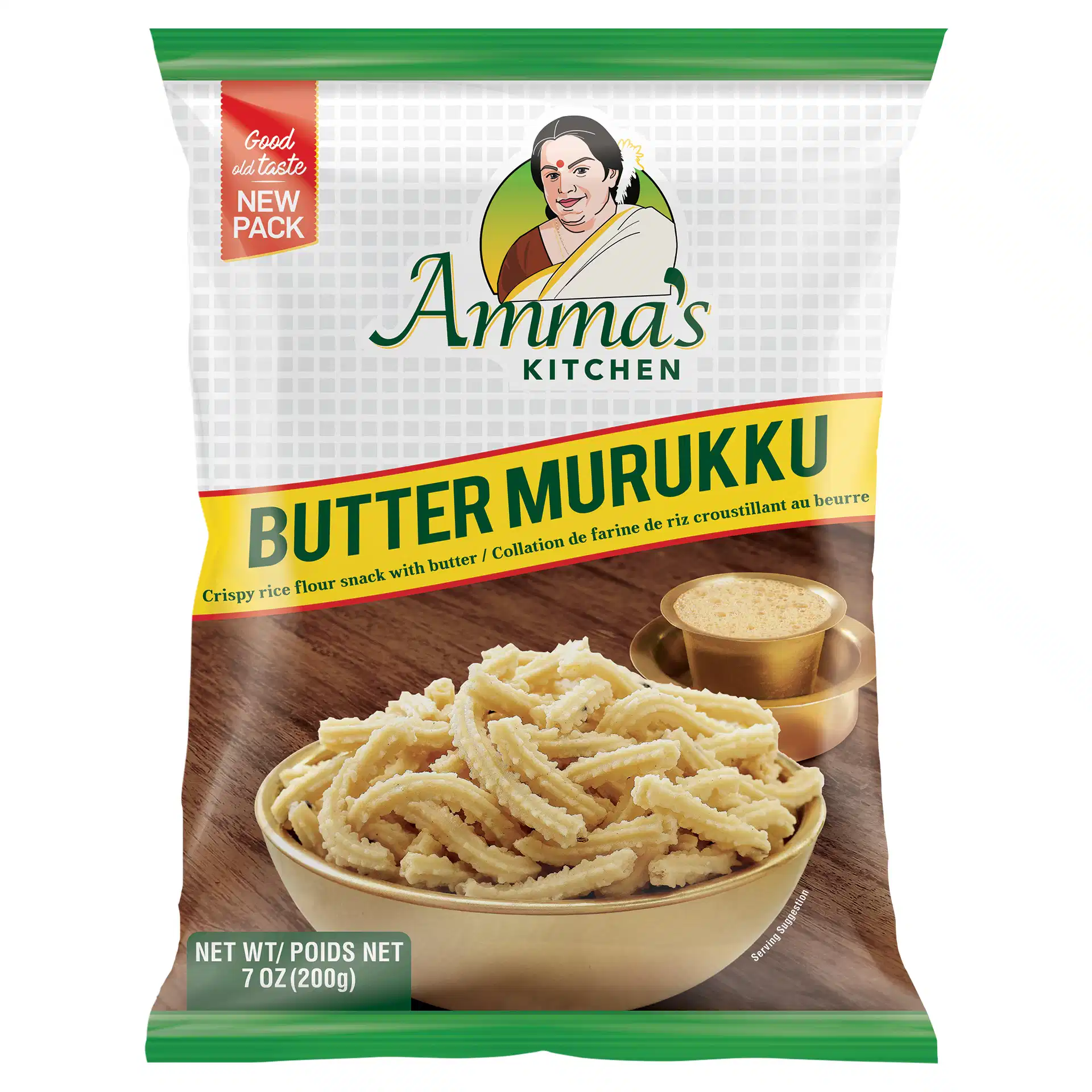 Amma's Kitchen Butter Murukku - 7 OZ (200 GM)