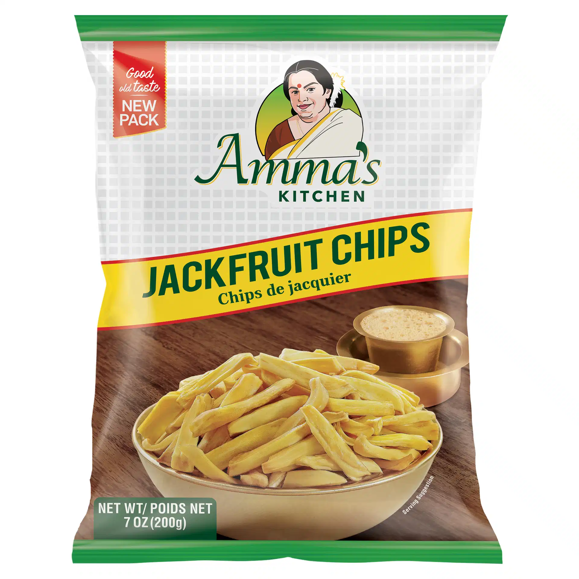 Amma's Kitchen Jackfruit Chips - 7 OZ (200 GM)