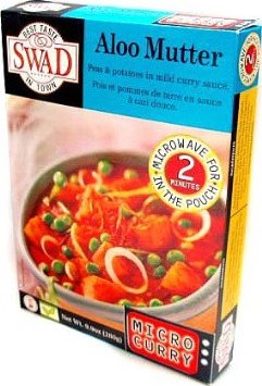 Haldiram Minute Khana Aloo Mutter - 10.59 OZ (300 GM)