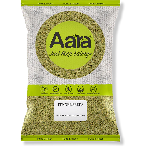 Aara Fennel Seeds - 14 OZ