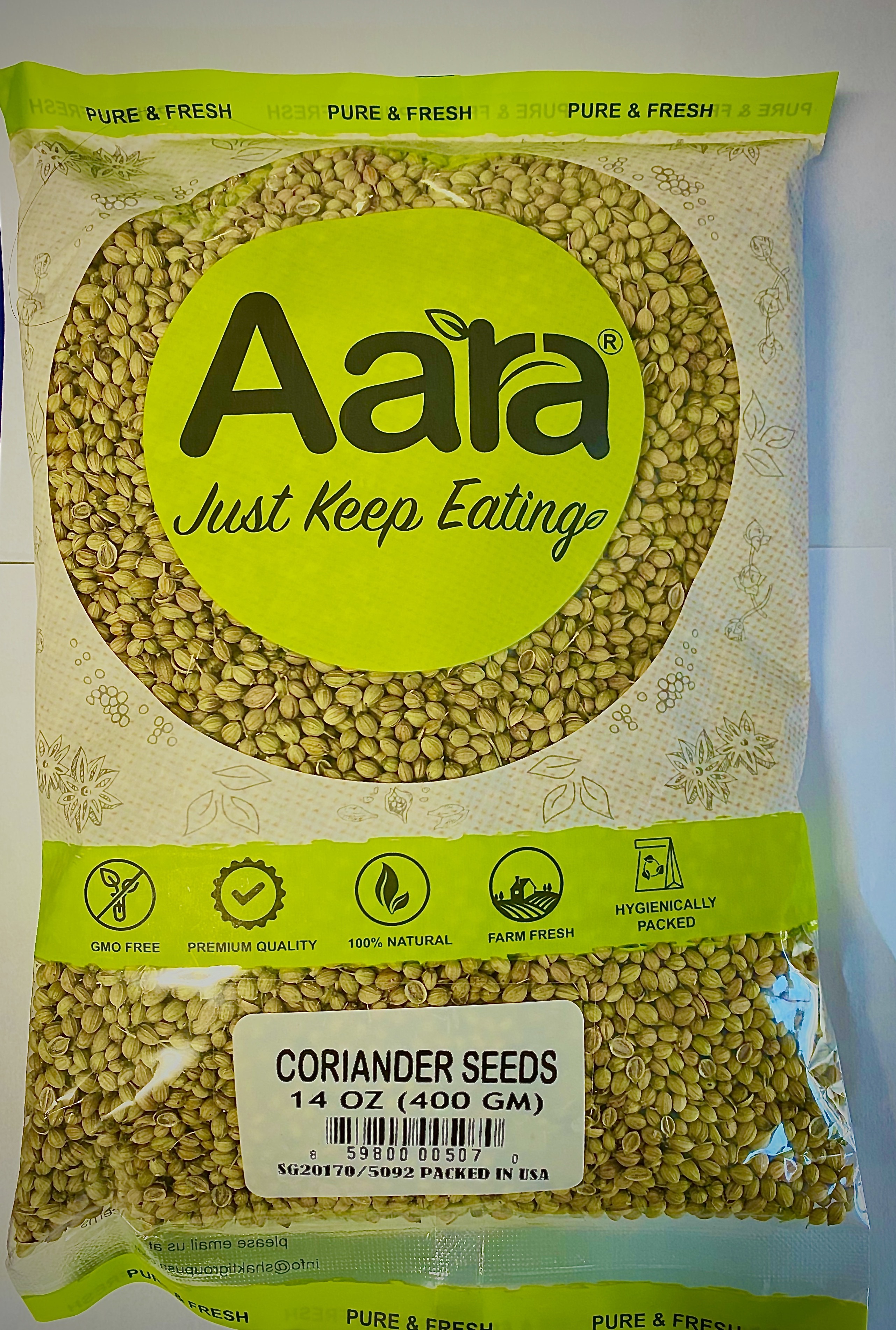 Aara Coriander Seeds 14oz