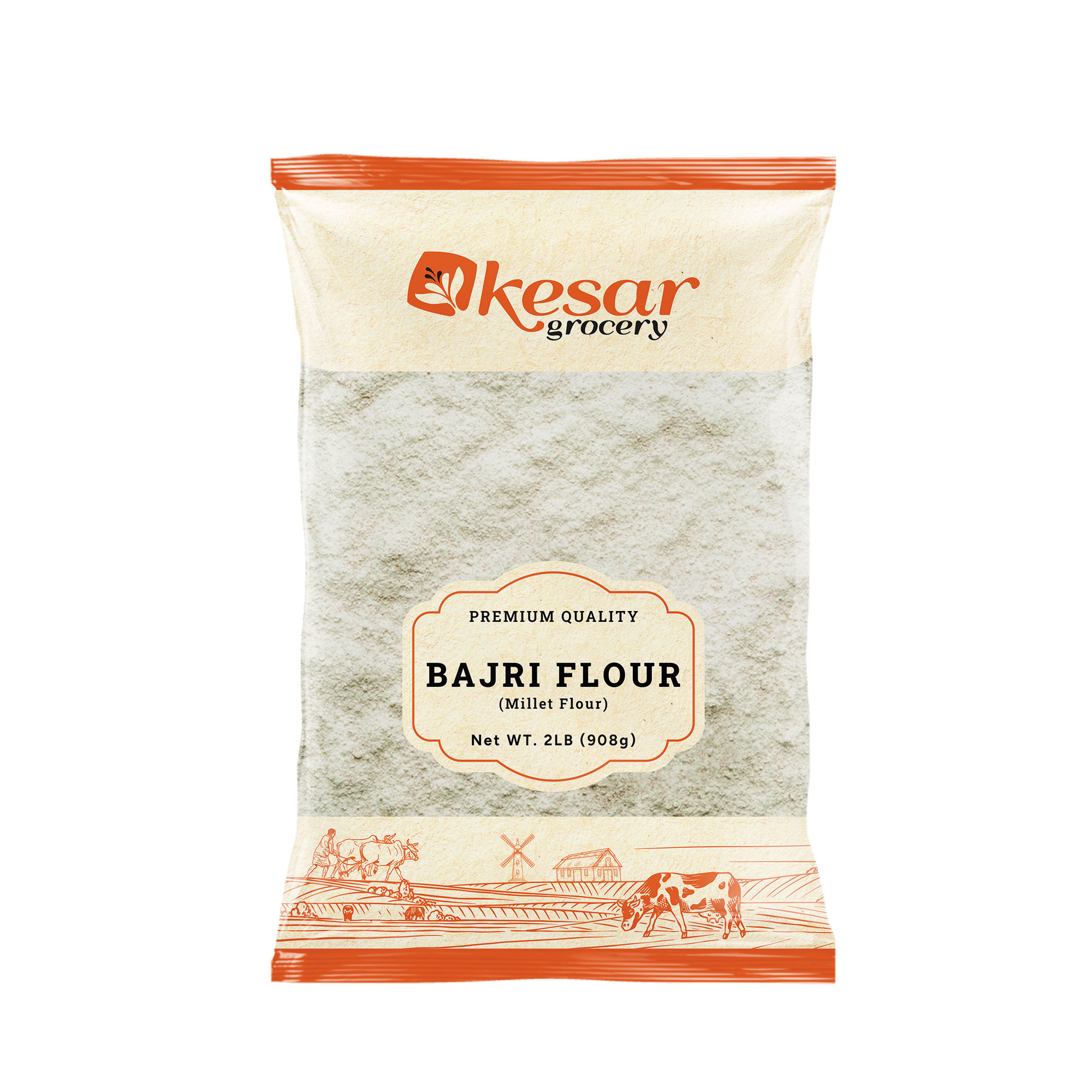 Kesar Bajri Flour, Millet Flour 2LB (908g) Kesar Bajri Flour, Millet Flour 2LB (908g)