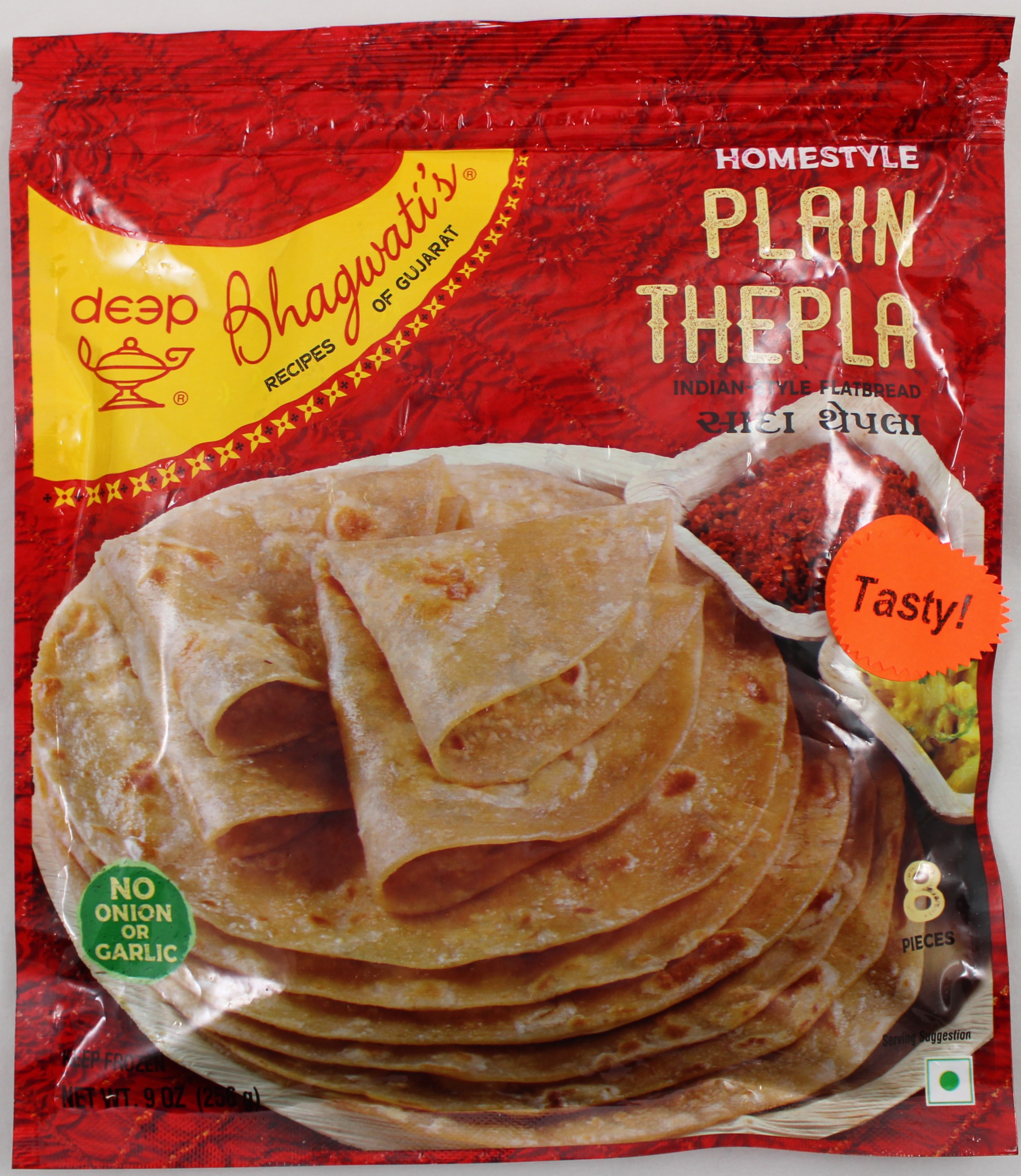 Bhagwati's Plain Thepla - 8 PCS