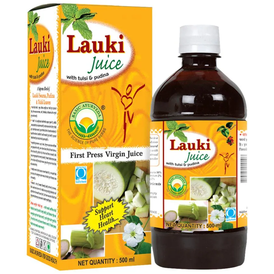 Basic Ayurveda Lauki Juice - 480 ML