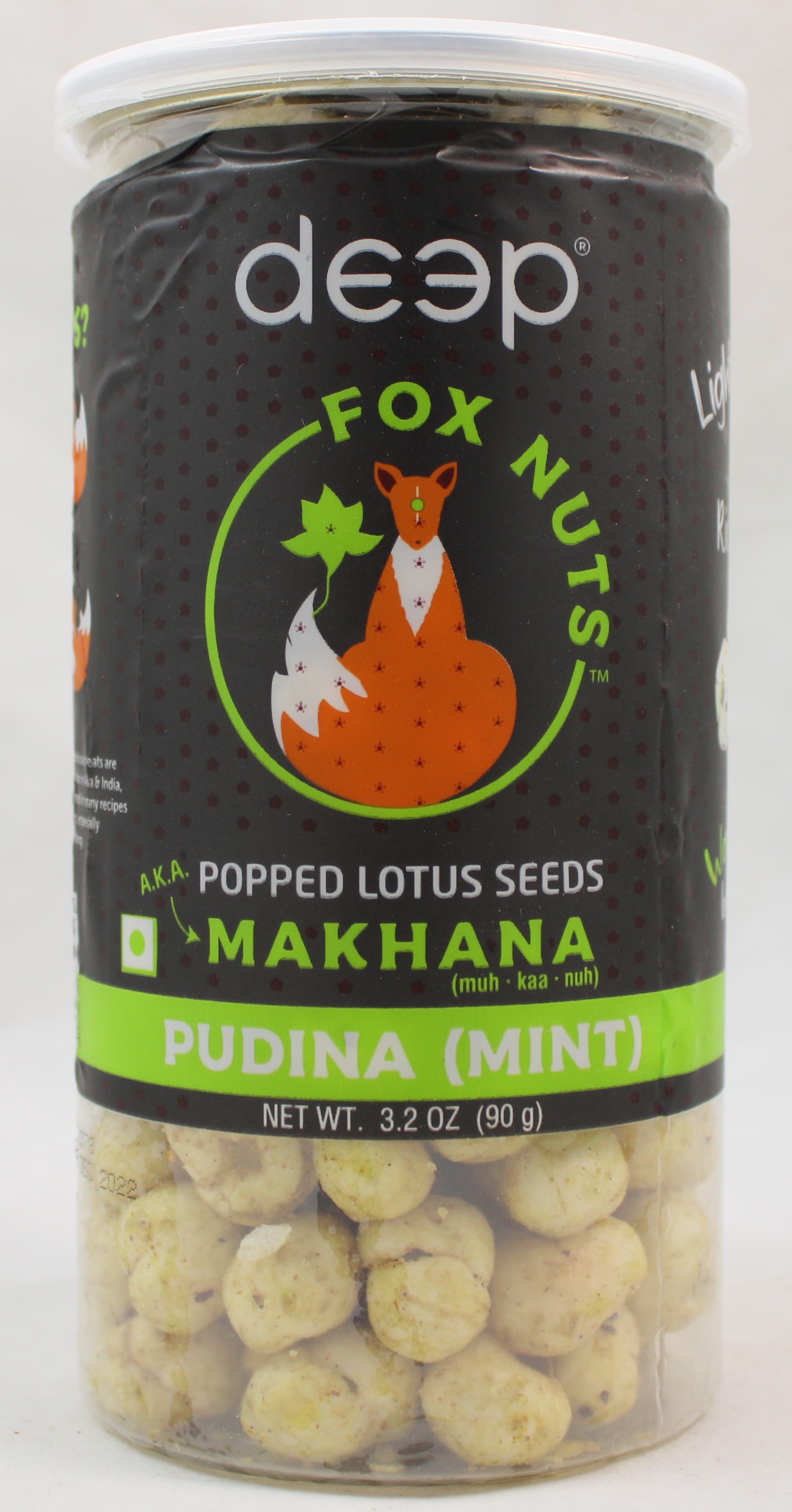 Deep Fox Nuts - Pudina (MINT)  (3.2 OZ - 90 GM)