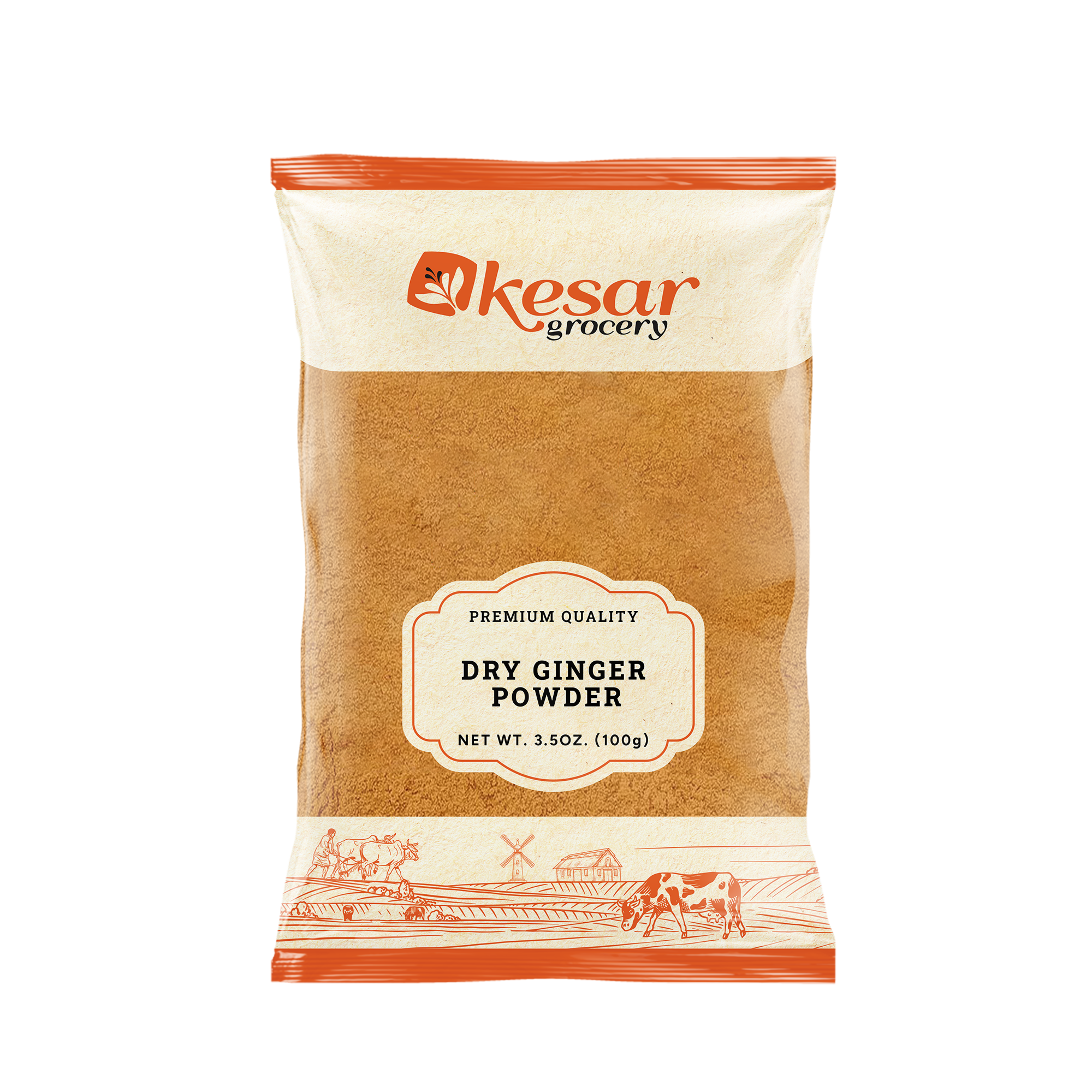 Kesar Dry Ginger Powder, 3.5oz (100g)