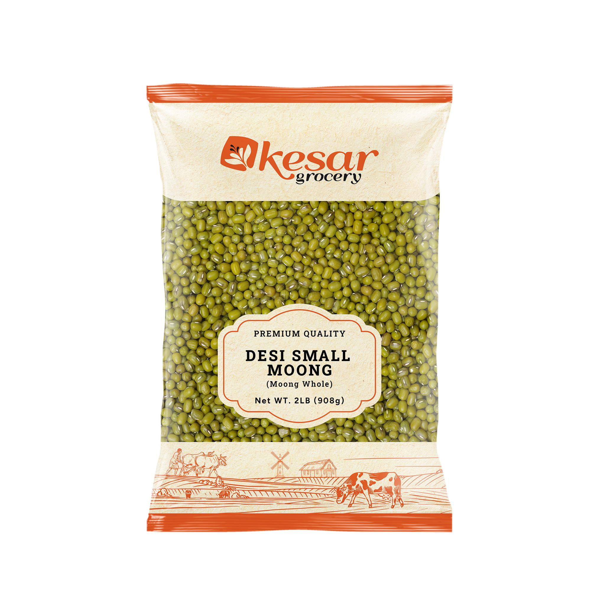 Kesar Desi Small Moong, 2lb(908 g)