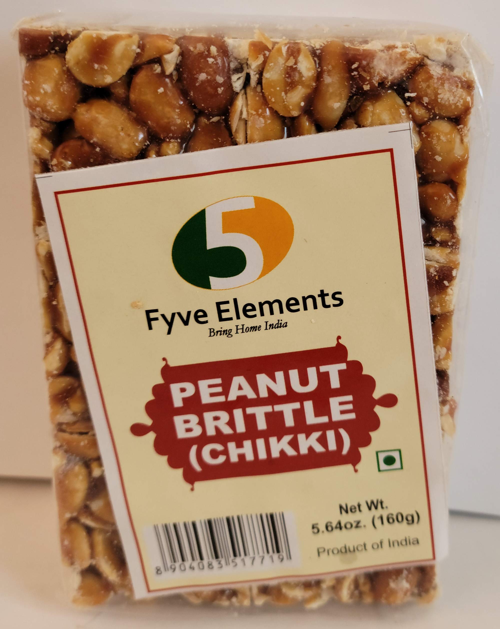 Fyve Elements Peanut Chikki - 160 GM