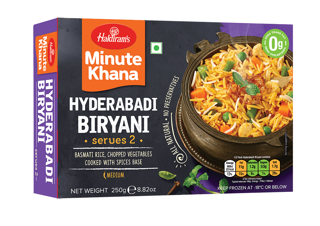 Haldiram Hyderabadi Biryani 9 OZ