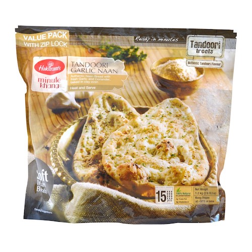 Haldiram Tandoori Garlic Naan 5 PCS
