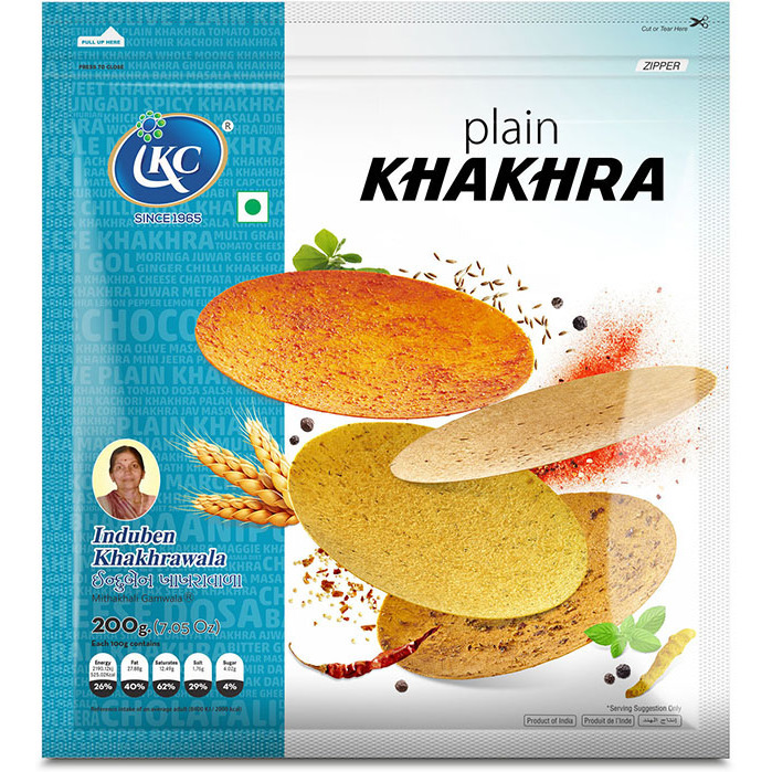 Induben Plain Khakhra (200 GM - 7.05 OZ)