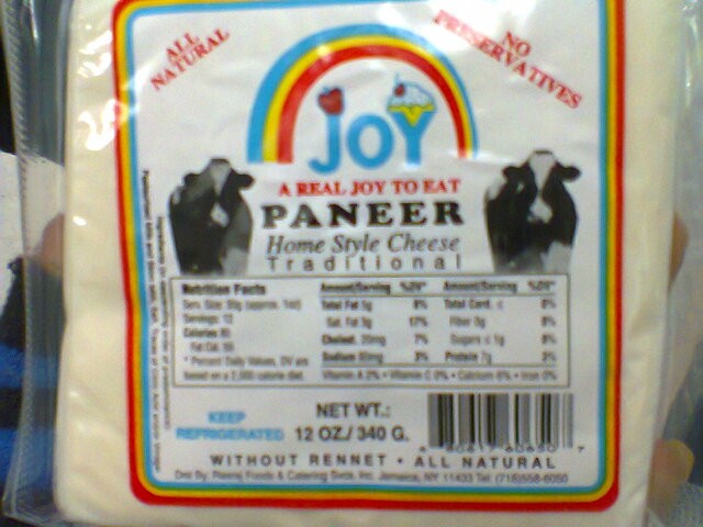 Joy Fresh Paneer 12 OZ