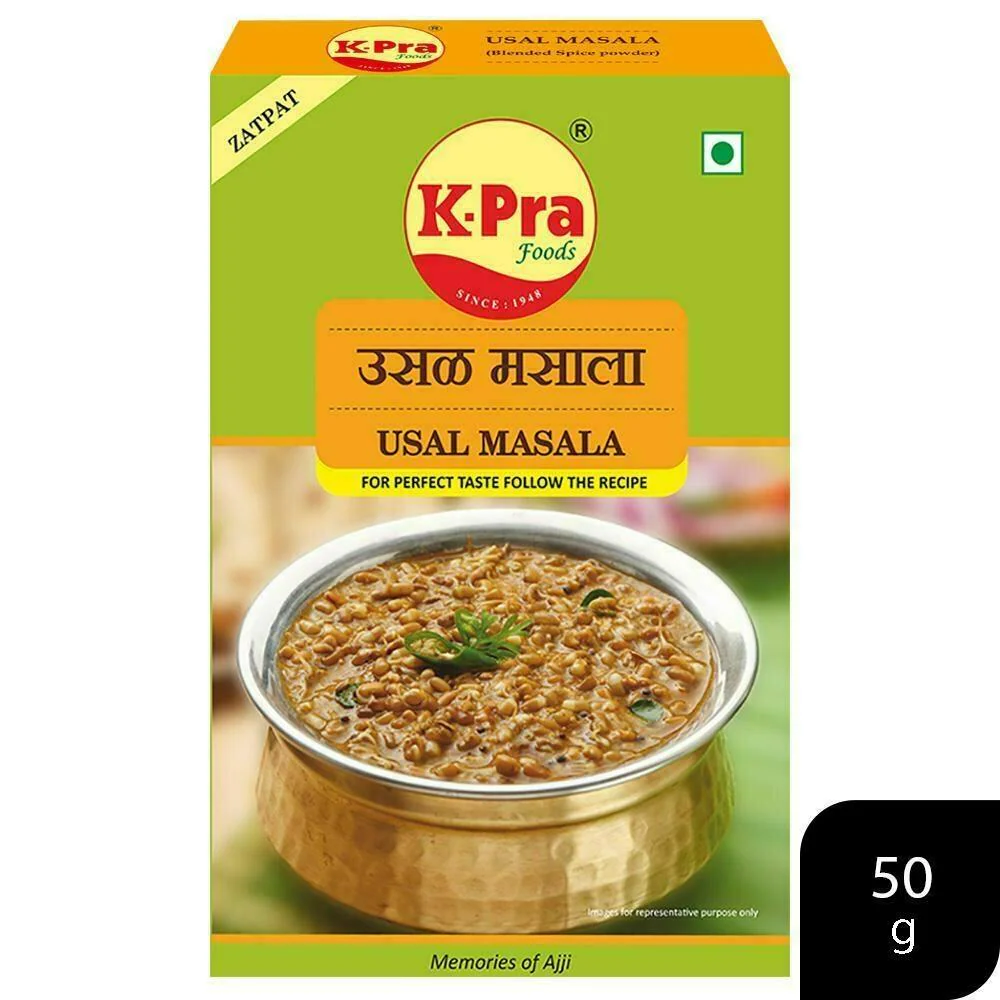 K-PRA Zatpat Usal Masala - 50 GM