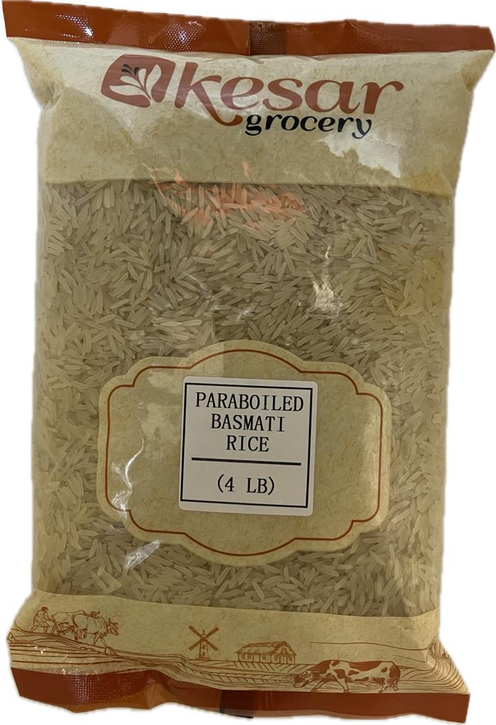 Kesar Parboiled Basmati Rice - 4 LB