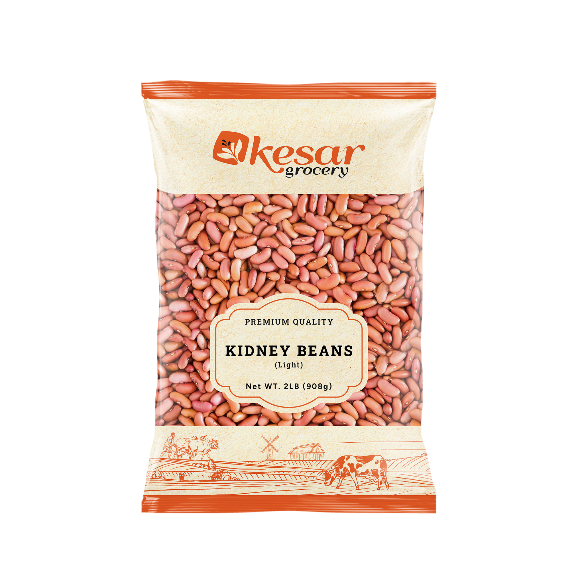 Kesar Kidney Beans Light, 2lb(908 g)