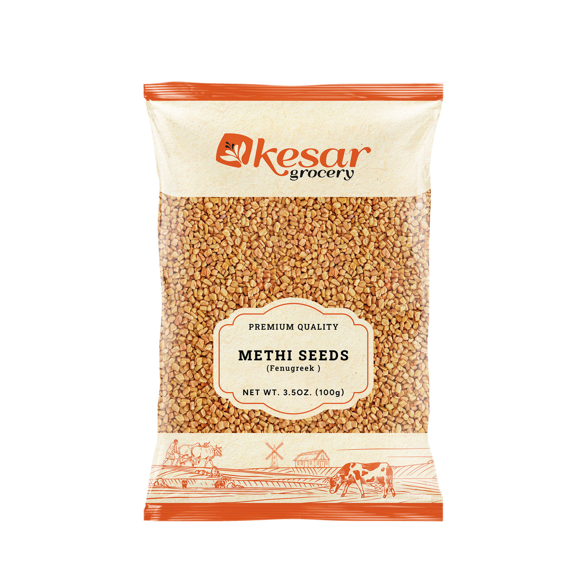 Kesar Methi Seeds, Fenugreek (7 OZ, 200Gm)