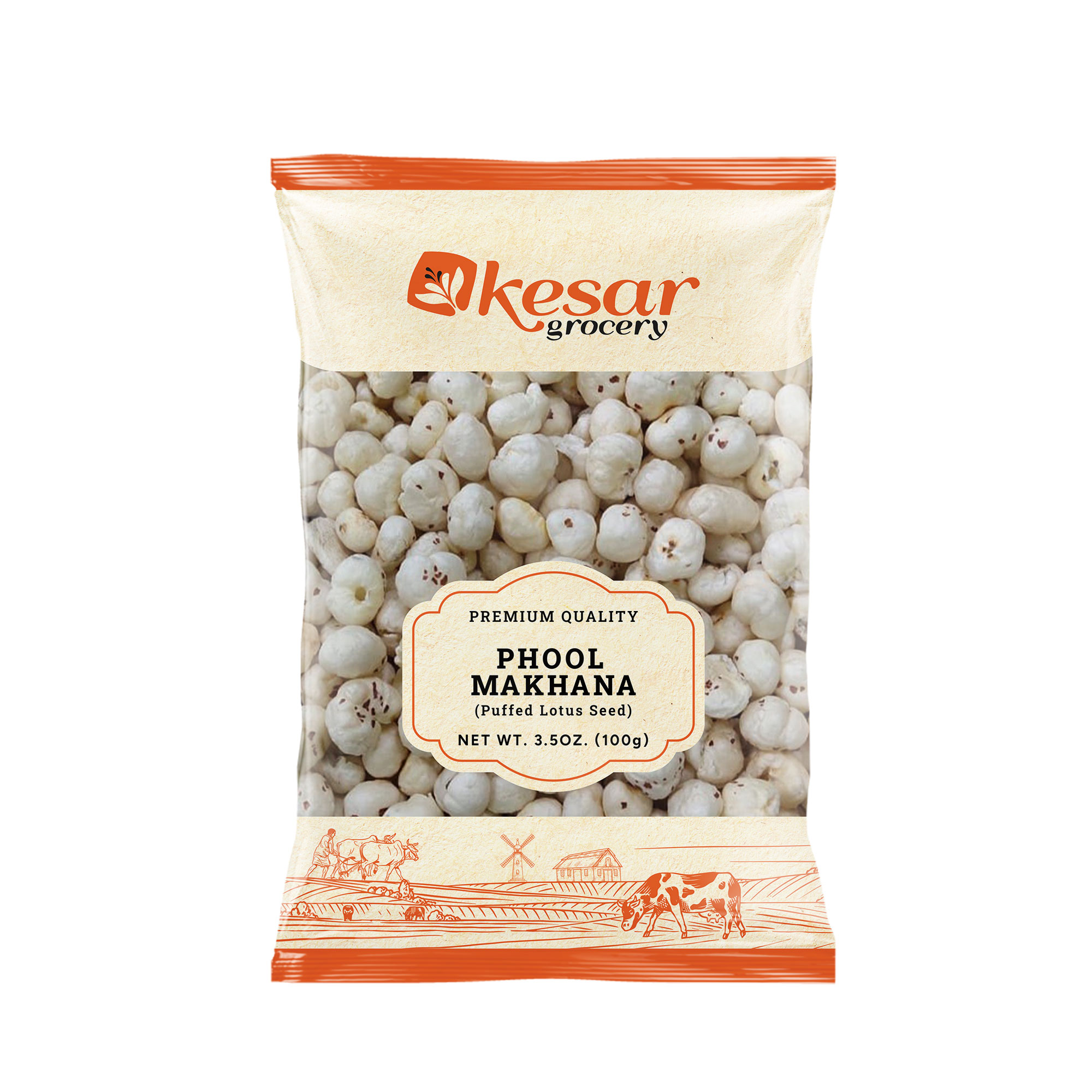 Kesar Phool Makhana, 7OZ (200g)