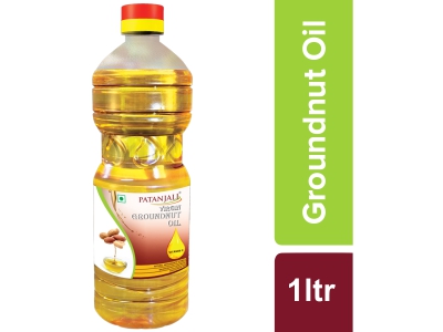 Patanjali Groundnut (Peanut) oil - (1 LTR)