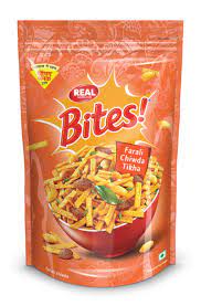 Real Bites Farali Chiwda Tikha - 400 GM