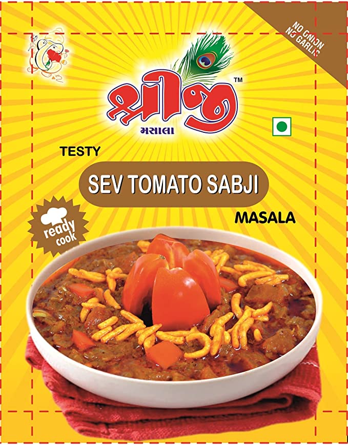 Shreeji Sev Tomato Sabji Masala (50 GM)