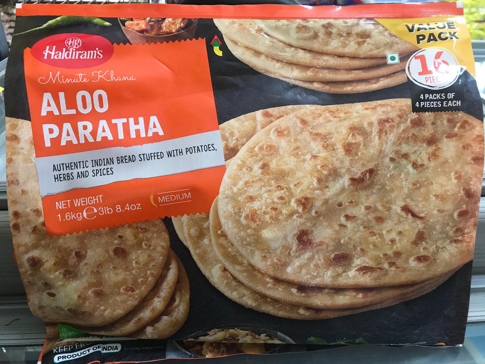Haldiram Aloo Paratha (16 PCS)