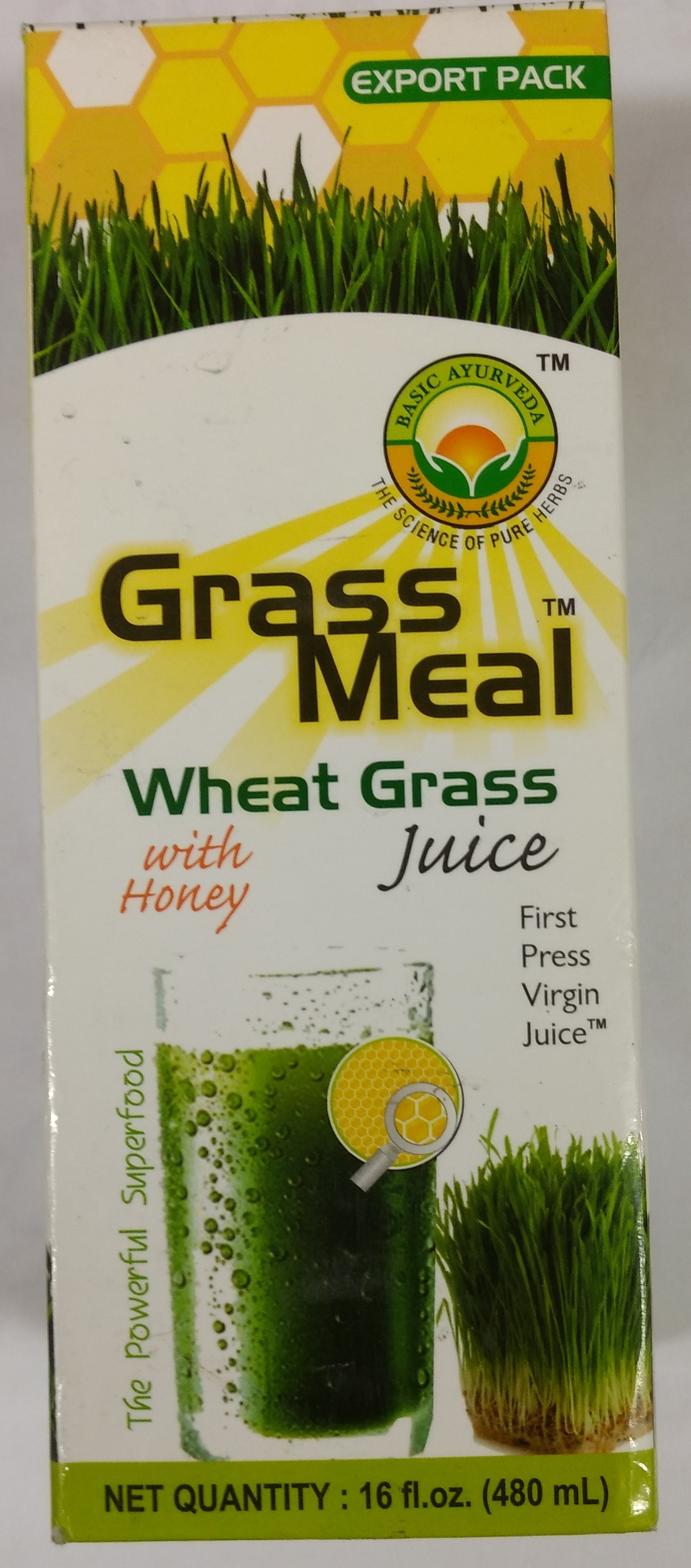 Grass Meal Wheat Grass Juice 480 ml