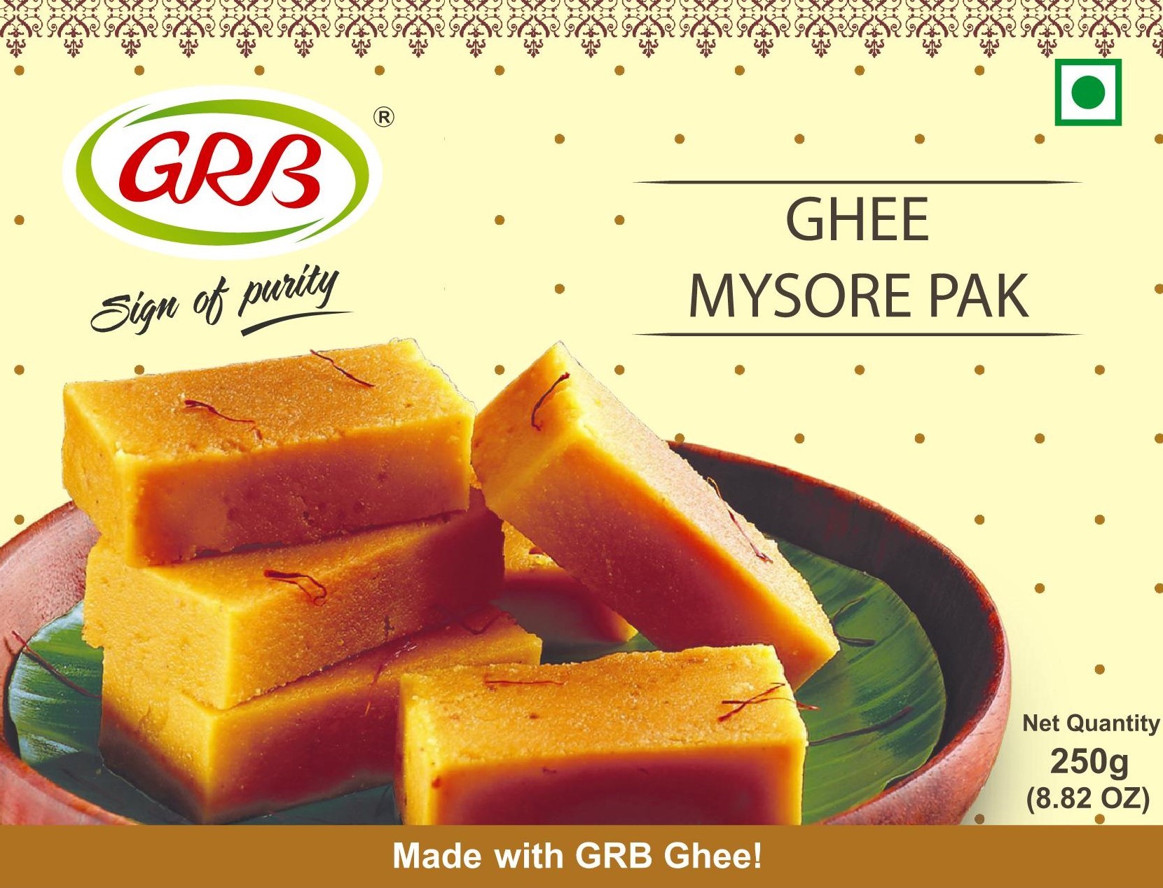 GRB Mysore Pak (340 GM - 12 OZ)