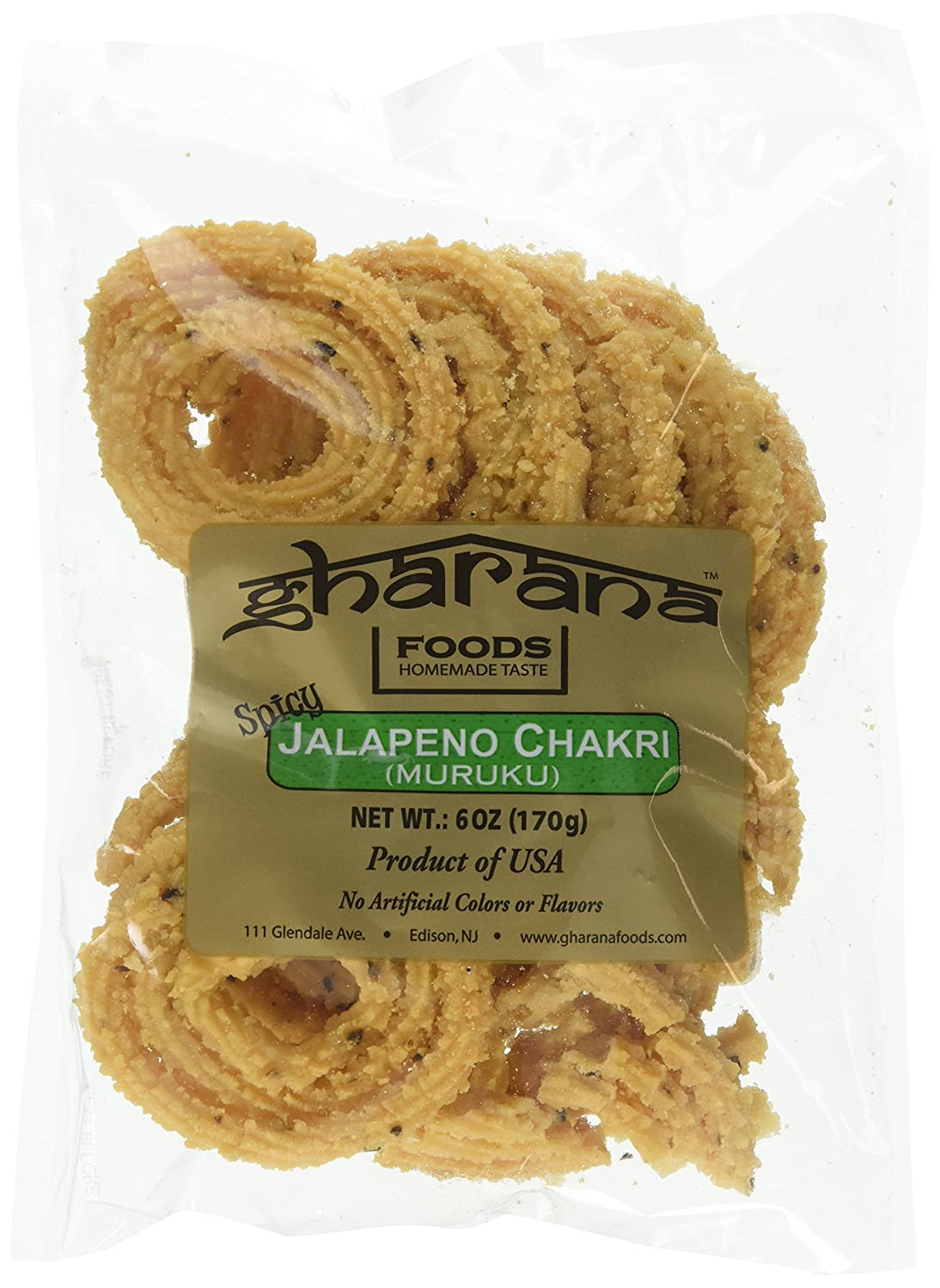 Gharana Jalapeno Chakri  (6 OZ)