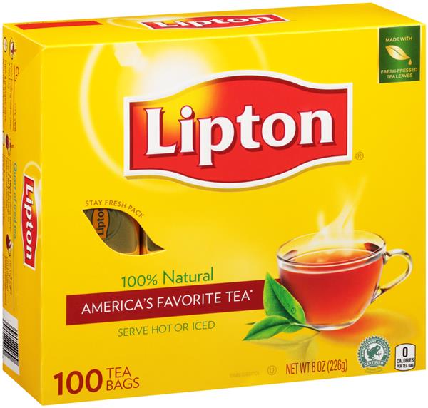Lipton America's Favorite  Tea Bags 100 bags