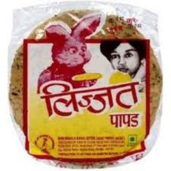 Lijjat Punjabi Papad 200g 1 PKT