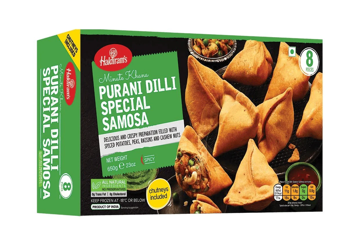 Haldiram's Purani Dilli Special Samosa - 8 PCS