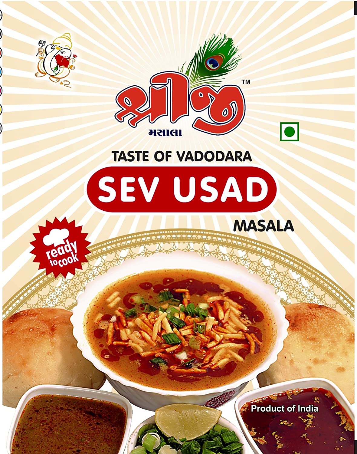 Shreeji Sev Usad Masala (50 GM)