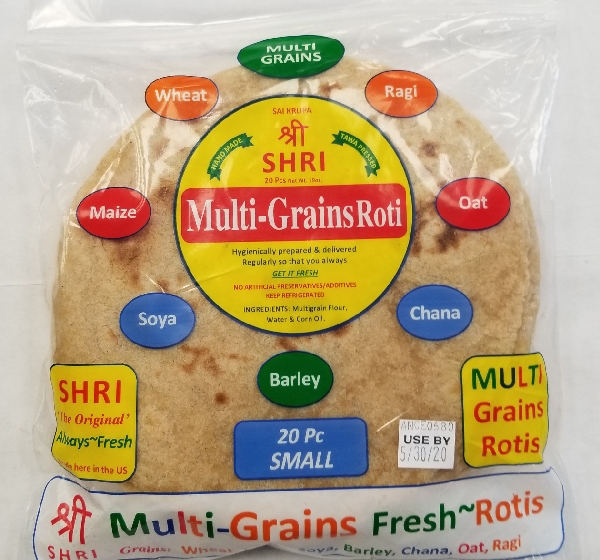 Shri Multigrain Roti (20 PCS)