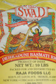 Swad Dehraduni Basmati Rice - 10 LB