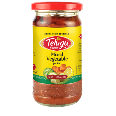 Telugu Mixed Vegetable Pickle ( 300 Gm )