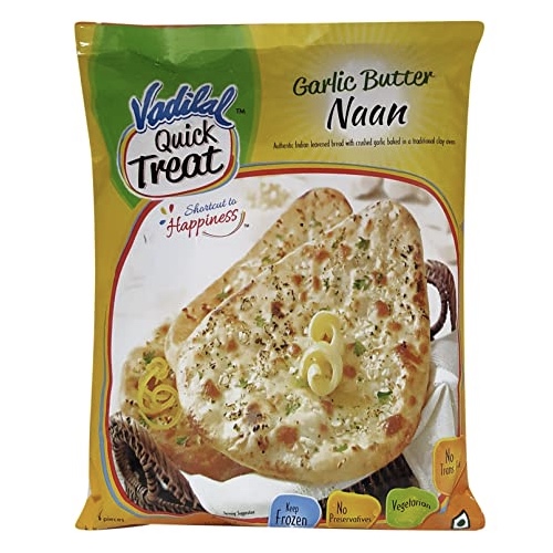 Vadilal Garlic Butter Naan 4 Pcs