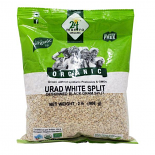 24 Mantra Organic Urad Dal (White)  - 2 LB